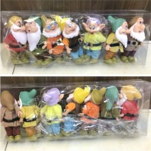 7pcs/set Snow White and The Seven Dwarfs Action Figures(OPP bag)
