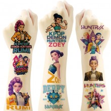 20pcs/set K-POP Demon Hunters Temporary Tattoo Stickers