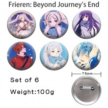 75MM Frieren Beyond Journey's End tinplate brooch ...