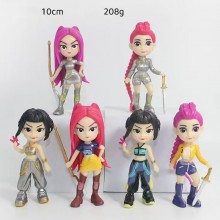 6pcs/set K-POP Demon Hunters anime figures(OPP bag)