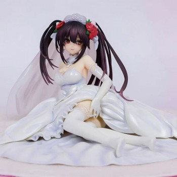 Date A Live Tobiichi Origami Wedding Dress Anime Figure