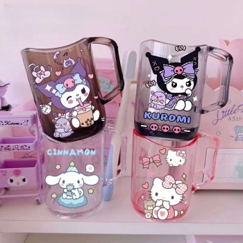 Sanrio Melody kitty Cinnamoroll Kuromi Mouthwash Cup ToothWater Washing Cups