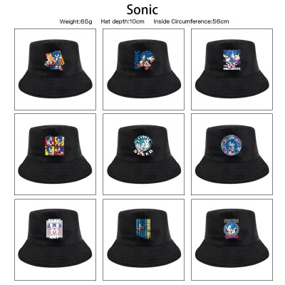 Sonic the Hedgehog anime Fisherman Bucket Hat Cap