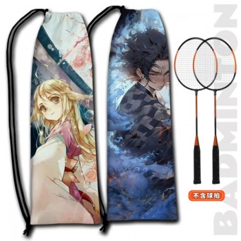 Demon Slayer anime Drawstring Badminton Racket Bags