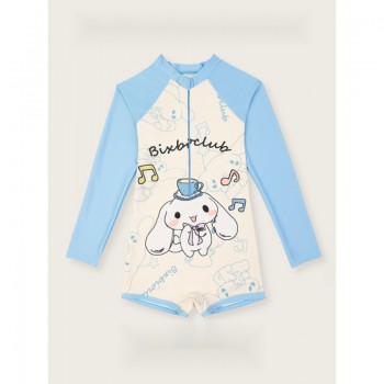 Sanrio Cinnamoroll anime Long Sleeves Swimsuit Swimwear
