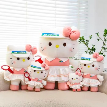Hello Kitty Tennis anime plush doll