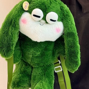 Soft Rabbit Plush Backpack Bag