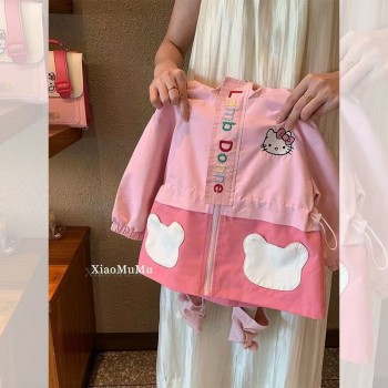 Hello Kitty anime Jacket Hoodie Hooded Coat