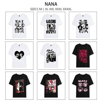 NANA anime summer short sleeve cotton t-shirts
