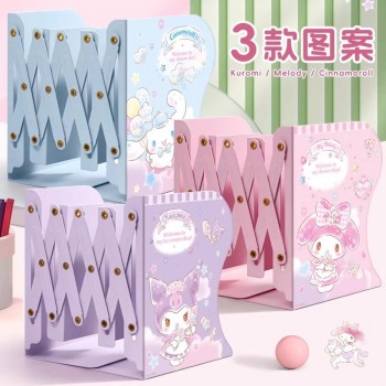 Sanrio Melody kitty Cinnamoroll Kuromi Bookshelf Bookrack Holder