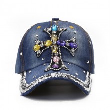 Cross Diamonds Breathable Baseball Caps