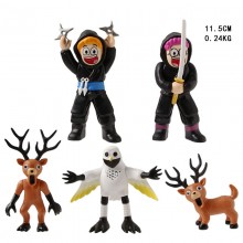 5pcs/set 99 Night in the Forest game figure(OPP ba...