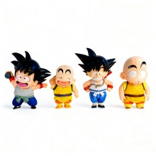 Dragon Ball childhood Son Goku Kuririn anime figure(OPP bag)