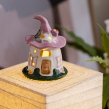 Magic House Night Light Birthday Gift Ceramic Beds...