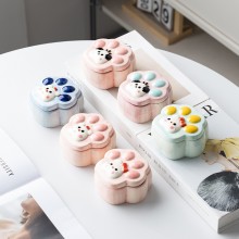Cat Paw Jewelry Box Ceramic Storage Box