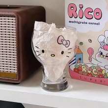 Hello Kitty Glass Water Cup