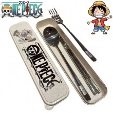 One Piece Nika Luffy Portable Tableware Spoon Fork...