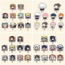 10pcs/set One Piece Naruto Jujutsu Kaisen Demon Sl...