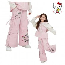 Hello Kitty Workwear Pink Mid Waist Long Trousers ...