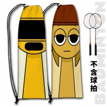 Sprunki Incredibox anime Drawstring Badminton Rack...