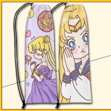 Sailor Moon anime Drawstring Badminton Racket Bags