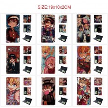 Toilet-bound Hanako-kun PU Long Wallets Purses ID ...