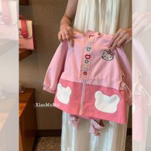 Hello Kitty anime Jacket Hoodie Hooded Coat