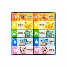 30pcs/set Pokemon anime Sliceable Rubber Erasers
