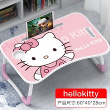 Hello Kitty Folding Table in Bed Foldable Computer Learning Desk