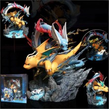 Pokemon Dragonite family anime figure(can lightable)