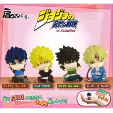 4Pcs/set Gashapon JoJo's Bizarre Adventure Anime Figures