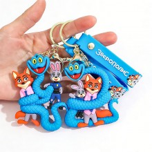 Zootopia snake anime figure doll key chain keychai...