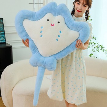 Devil ray Mobula fish plush doll 60/75/90/110cm