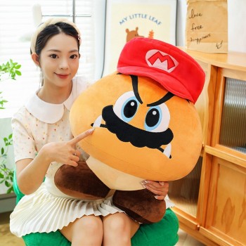 Super Mario Poison Mushroom anime plush doll 30cm/45cm/60cm