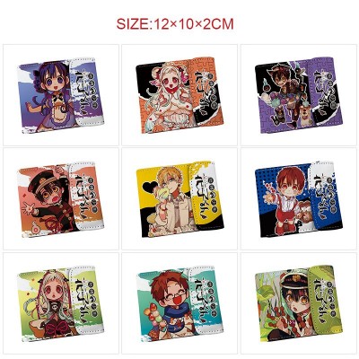 Toilet-bound Hanako-kun anime snap wallet buckle purse