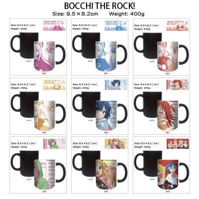 Bocchi The Rock Heating Color Changing Ceramic Cup Mug