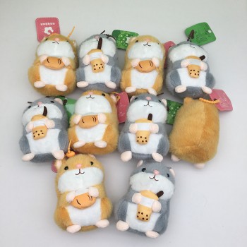 14cm Hamster plush dolls set(10pcs a set)