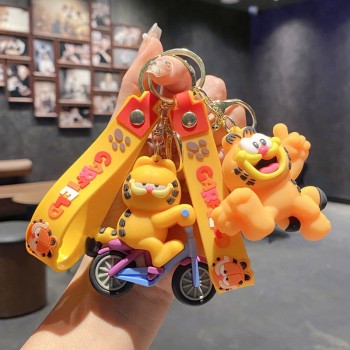 Garfield figure doll key chains