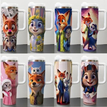Zootopia Stainless Steel Mugs Cups