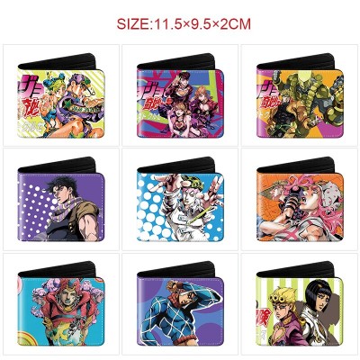 JoJo's Bizarre Adventure anime wallet purse