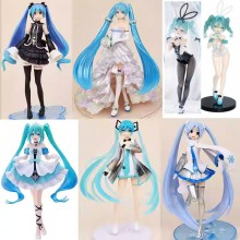 Hatsune Miku anime figure with box (various styles...