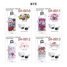 BTS Aluminum Water Bottle Drinking Cup