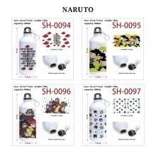 Naruto Aluminum Water Bottle Drinking Cup