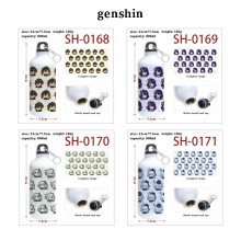 Genshin Impact Aluminum Water Bottle Drinking Cup