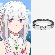 Re:Life in a different world from zero Emiria anime alloy rings