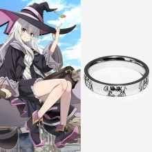 Wandering Witch The Journey of Elaina anime alloy rings