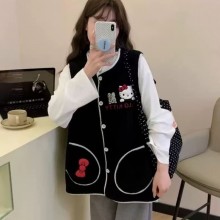 Hello Kitty Sleeveless Vest Waistcoat Clothing