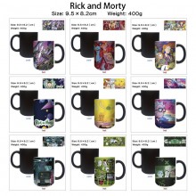 Rick and Morty Heating Color Changing Ceramic Cup Mug