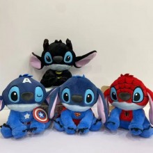 Stitch cos Spider-man Super man Batman anime plush...