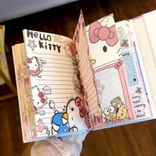 Hello Kitty anime diary notebooks